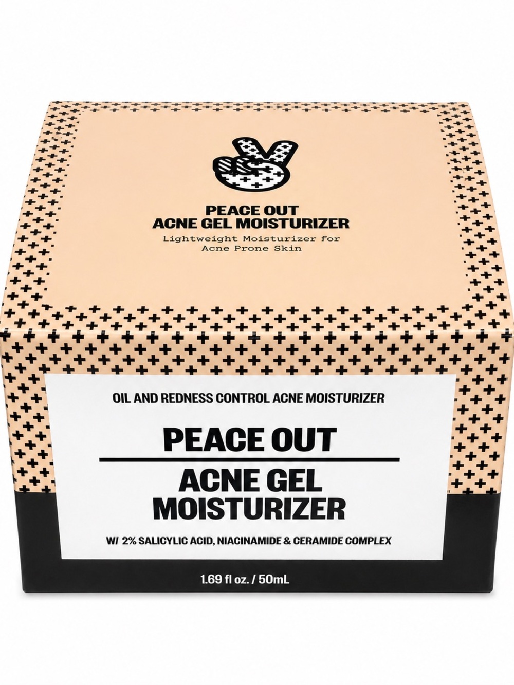 Peace Out Acne Gel Moisturizer Treat & Prevent Acne Face Gel Treatment
